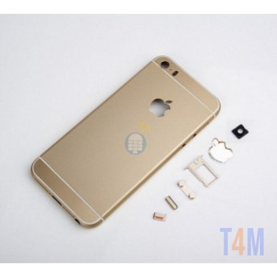 TAMPA TRASEIRA PARA APPLE IPHONE 6S DOURADO